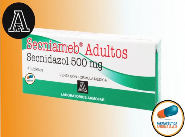 Secniameb Adultos Secnidazol Mg Caja X Tabletas Armofar