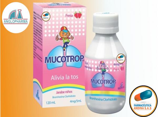 Bromhexina Jarabe Ni Os Frasco X Ml Mucotrop Anglopharma