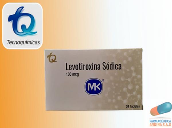 Levotiroxina Mcg Caja X Tab Mk