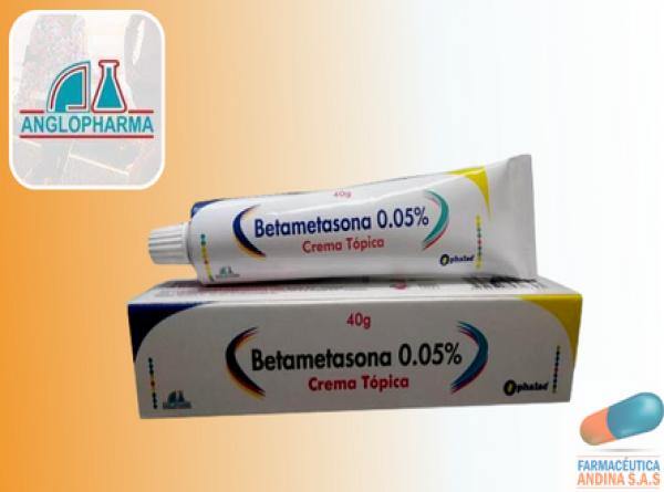 BETAMETASONA CREMA 0 05 TUBO X 40 GR