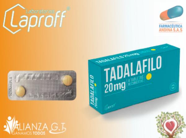 Tadalafilo 20 mg laproff