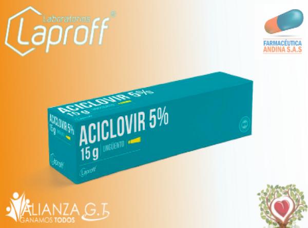 Aciclovir 15g Precio