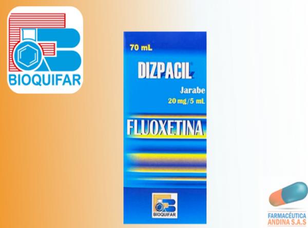 FLUOXETINA 20 MG /5ML JBE X 70 ML DIZPACIL