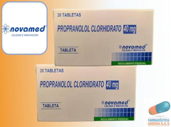 Propranolol 40 Mg Tableta